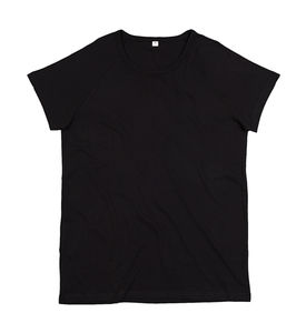T-shirt publicitaire unisexe manches courtes raglan | Berners Black