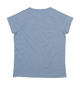 T-shirt publicitaire unisexe manches courtes raglan | Berners Light Denim
