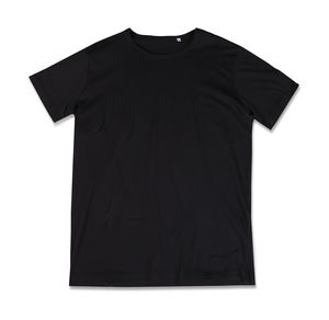 T-shirt personnalisé homme manches courtes | Finest Cotton-T Men Black Opal