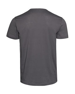 T-shirt personnalisé homme manches courtes | Finest Cotton-T Men Slate Grey