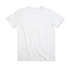 T-shirt personnalisé homme manches courtes | Finest Cotton-T Men White