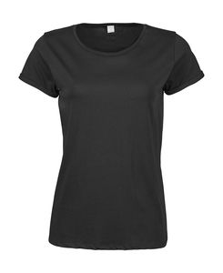 T-shirt publicitaire femme manches courtes | Dragor Black