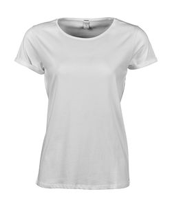 T-shirt publicitaire femme manches courtes | Dragor White