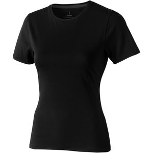 T-shirt personnalisé manches courtes pour femmes Nanaimo Noir