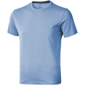 T-shirt publicitaire manches courtes pour hommes Nanaimo Bleu clair