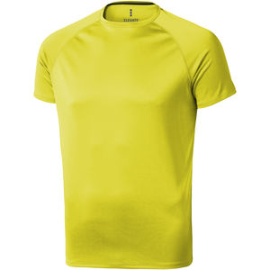 T-shirt publicitaire cool fit manches courtes pour hommes Niagara Neon yellow