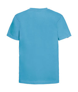 T-shirt publicitaire enfant manches courtes cintré | Donghai Turquoise