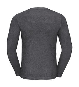 T-shirt publicitaire homme manches longues | Seto Grey Marl