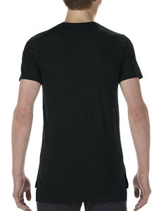 T-shirt personnalisé unisexe manches courtes | Long and Lean Black