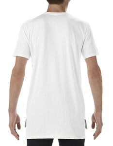 T-shirt personnalisé unisexe manches courtes | Long and Lean White