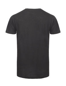 T-shirt organic slub homme publicitaire | Inspire Slub men Chic Black