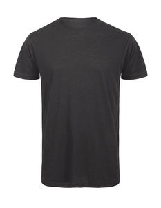 T-shirt organic slub homme publicitaire | Inspire Slub men Chic Black 1