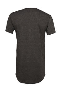 T-shirt homme coupe longue personnalisé | Alkaïd Dark Grey Heather