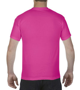 T-shirt publicitaire homme manches courtes | Mont-Royal Neon pink