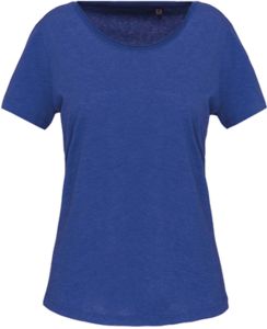 Tee-shirt personnalisé | Asim Ocean blue heather