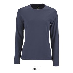 Tee-shirt personnalisé femme manches longues | Imperial LSL Women Gris souris