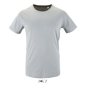 Tee-shirt personnalisé homme manches courtes | Milo Men Gris pur