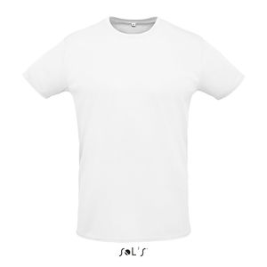 Tee-shirt personnalisé sport unisexe | Sprint Blanc