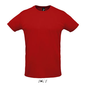 Tee-shirt personnalisé sport unisexe | Sprint Rouge