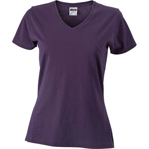 Tee shirt Publicitaire - Fydi Aubergine