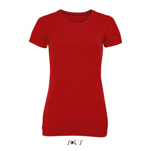 Tee-shirt publicitaire col rond femme | Millenium Women Rouge