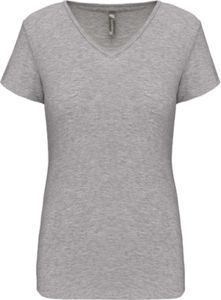 Tee-shirt personnalisable | Chike Light grey heather
