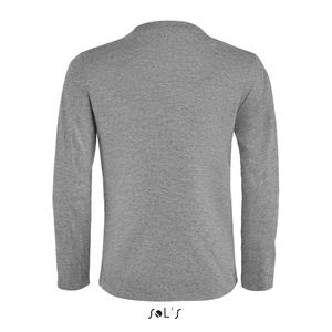Tee-shirt publicitaire enfant manches longues | Imperial LSL Kids Gris chiné 1
