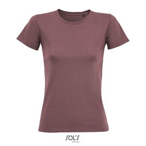 Tee-shirt publicitaire femme col rond ajusté | Regent Fit Women Vieux rose