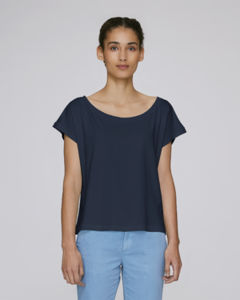 T-shirt court femme | Stella Flies French Navy