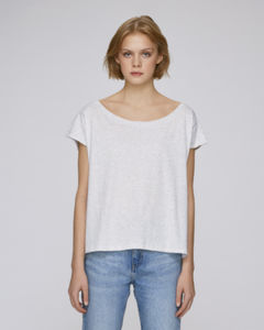 T-shirt court femme | Stella Flies Heather Ash