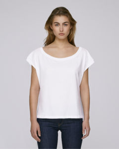 T-shirt court femme | Stella Flies White
