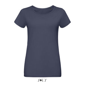 Tee-shirt publicitaire jersey femme | Martin Women Gris souris
