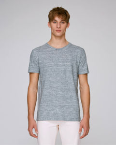 T-shirt essentiel unisexe | Leads Slub Heather Blue