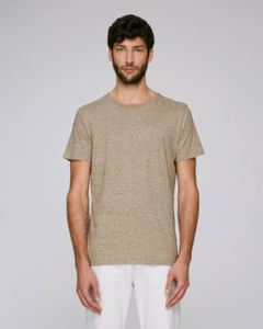 T-shirt essentiel unisexe | Leads Slub Mid Heather Clay