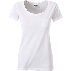 Qybu | Tee-shirt publicitaire Blanc