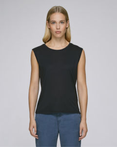 T-shirt sans manches modal femme  | Stella Sparkles Modal Black
