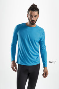 Tee-shirt publicitaire sport homme | Sporty LSl Men