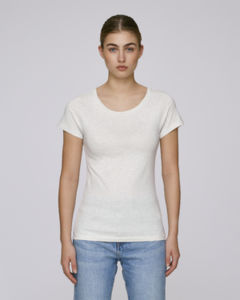 T-shirt ajusté femme | Stella Wants Cream Heather Grey
