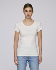T-shirt ajusté femme | Stella Wants Cream Heather Grey