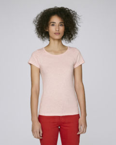 T-shirt ajusté femme | Stella Wants Cream Heather Pink