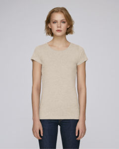 T-shirt ajusté femme | Stella Wants Mid Heather Beige