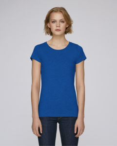 T-shirt ajusté femme | Stella Wants Mid Heather Royal Blue