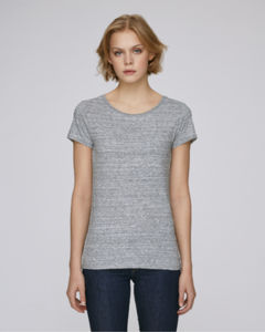 T-shirt ajusté femme | Stella Wants Slub Heather Grey