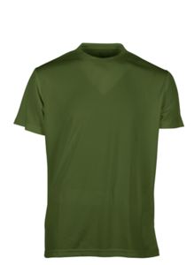 Tee-shirt respirant sans étiquette de marque homme publicitaire | No label sport tee-shirt men Army