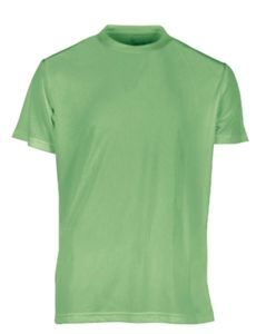 Tee-shirt respirant sans étiquette de marque homme publicitaire | No label sport tee-shirt men Lime