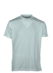 Tee-shirt respirant sans étiquette de marque homme publicitaire | No label sport tee-shirt men Silver