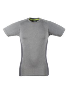 Tee-shirt sport homme publicitaire | Men's slim fit t-shirt Grey Marl