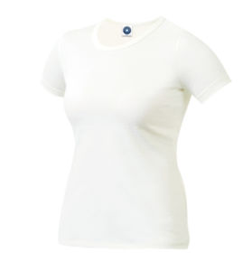 Tee-Shirts avec logo ORGANIC TEE WOMEN SW460 White