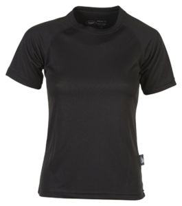 T Shirt Sport Publicitaire - Firstee Women Black