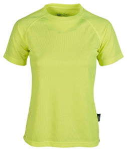 T Shirt Sport Publicitaire - Firstee Women Fluorescent Green